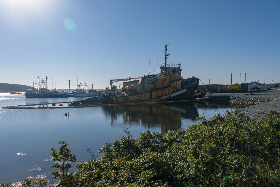 Sinking Ship near Liscomb